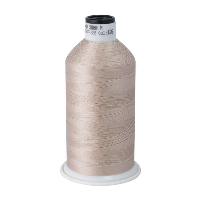 Polsterzwirn 126 hellbeige (Stärke 20)