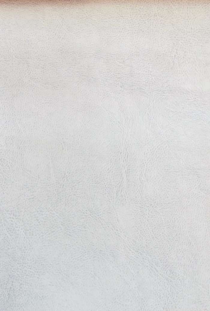 Kunstleder Rustico 600 bianco